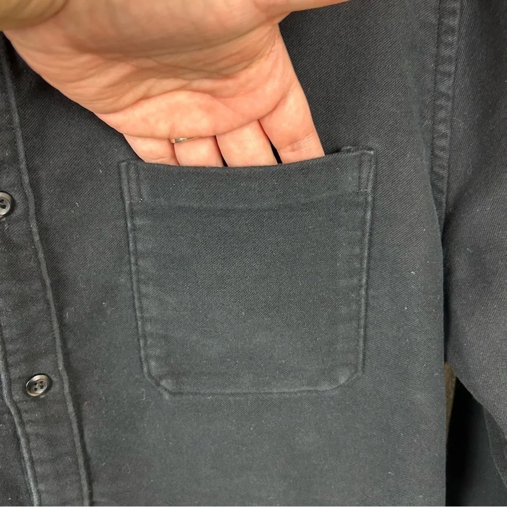 FRAME Men's Long Sleeve cotton single pocket button down slim fit size: XXL - Picture 5 of 10